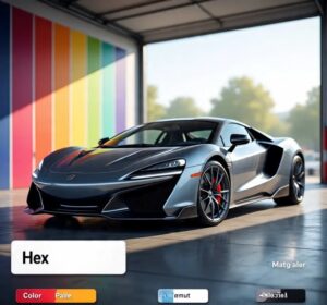 Color Codes in Car Parking Multiplayer
